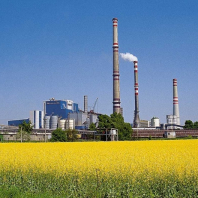 Vojany I Units 5,6 (Slovakia) - 2x110 MW, 325 t/h - View on boiler house