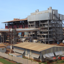 MOA (Cuba), 2x25 MW, 150 t/h - View on boiler house
