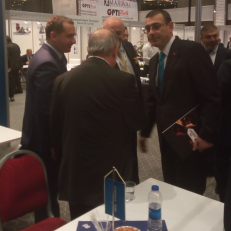 Návšteva námestníka ministra energetiky Turecka v expozícii SES Tlmače